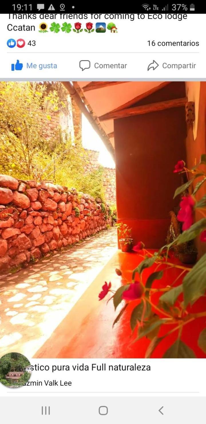 Ecolodge Ccatan Urubamba Εξωτερικό φωτογραφία
